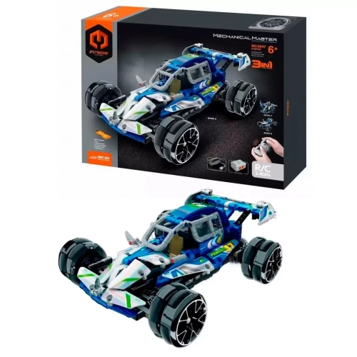 Конструктор Техника "Гоночный авто" на р/у 518 дет.