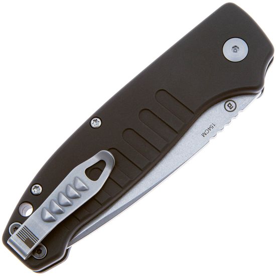 Нож Hogue 64136 Ballista I - нож автом., рукоять черн. алюмин., клинок 154CM