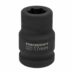 Головка ударная 3/4'', 17мм (6гр) FORCEKRAFT FK-46517