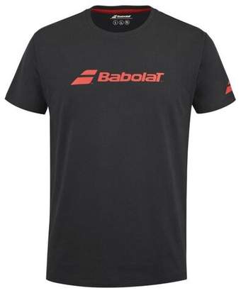 Мужская теннисная футболка Babolat Fitness Tee Men - черный/черный