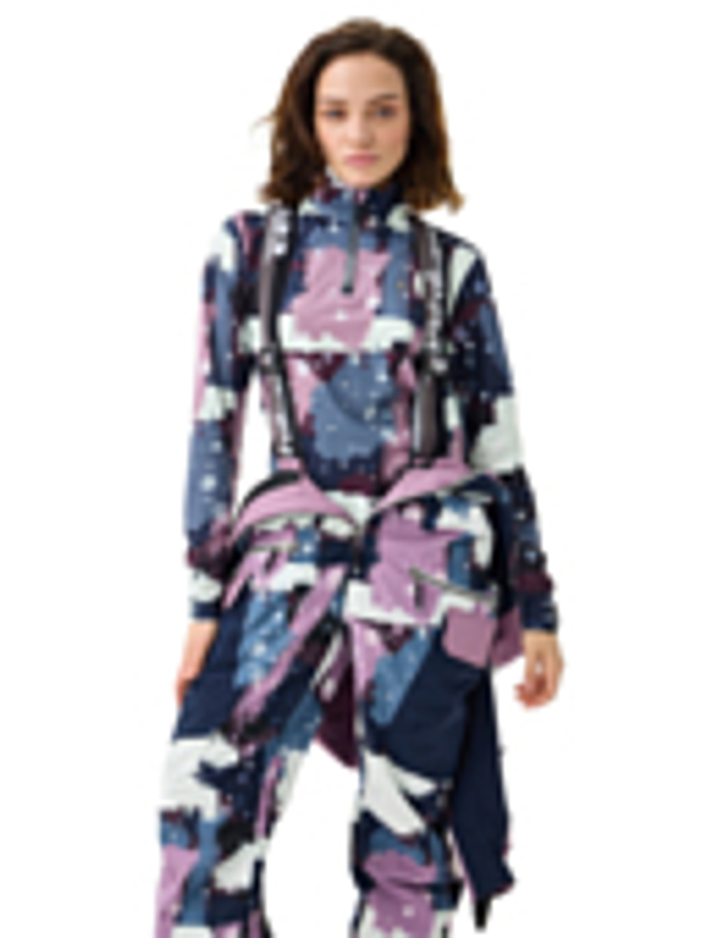 Комбинезон сноубордический Rehall Livia-R Camo Abstract Lavender (US:L)