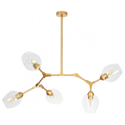Люстра на штанге Arte Lamp A4103SP-5GO