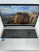 Ноутбук Tecno MEGABOOK T1(4894947001420) 15.6"/Intel i5-1155G7/RAM 16 GB/SSD 512 GB/Intel Iris Xe graphics/1920x1080/IPS/Windows 11/Подсветка - кл:LED/Cеребристый. Состояние: Уценка/небольшой след. на матрице от клавиатуры