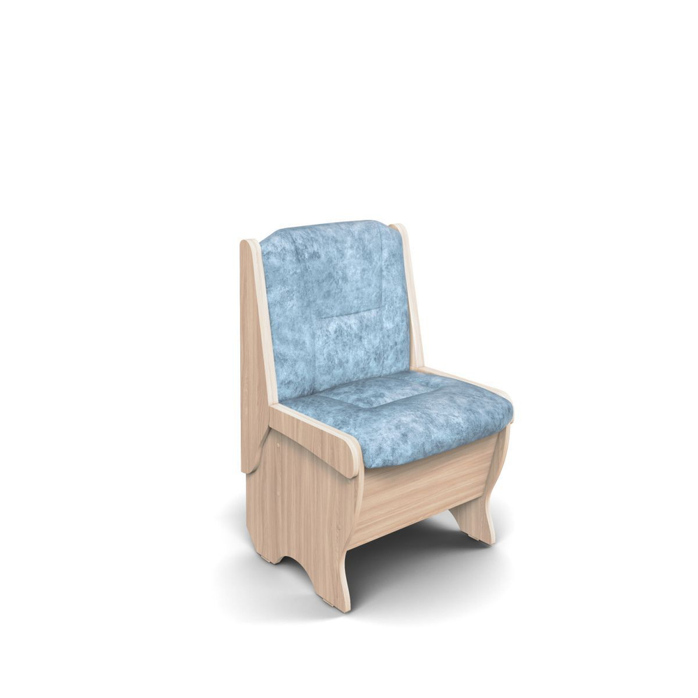 Скамья Лотос 550 ясень светлый/лагуна