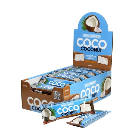 Батончик кокосовый 40 гр (Snaq Fabriq)