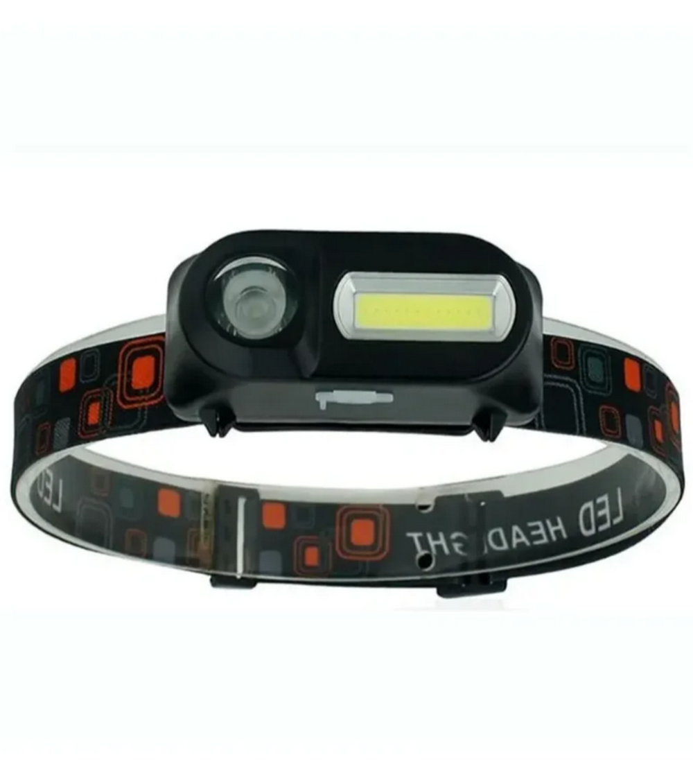 Фонарь налобный яркий Огонь HT-821-B