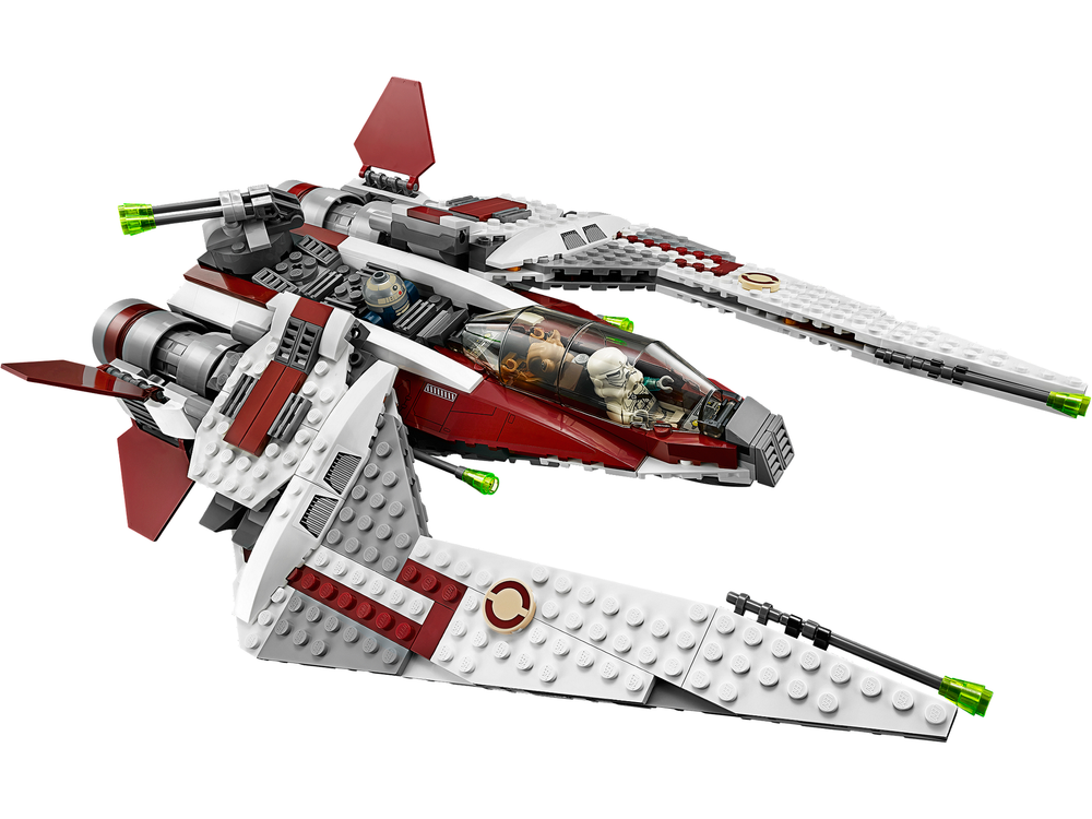 LEGO Star Wars: Разведывательный истребитель Джедаев 75051 — Jedi Scout Fighter — Лего Стар Ворз Звездные войны