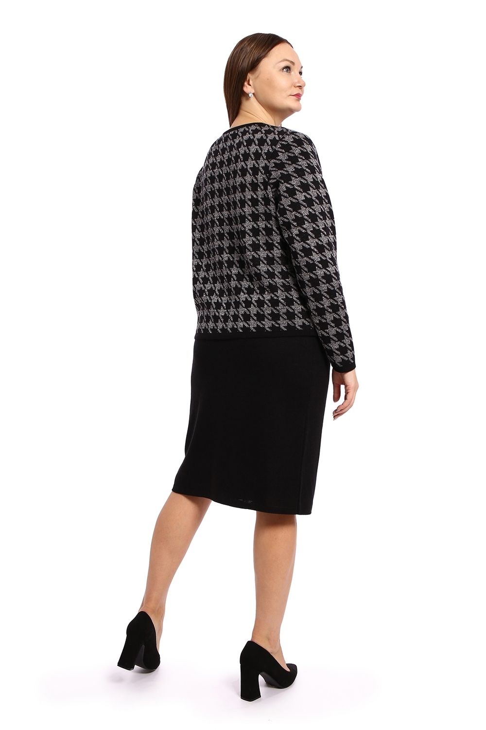 Костюм женский 1482 11 (Черный) Olsarri (Акция)