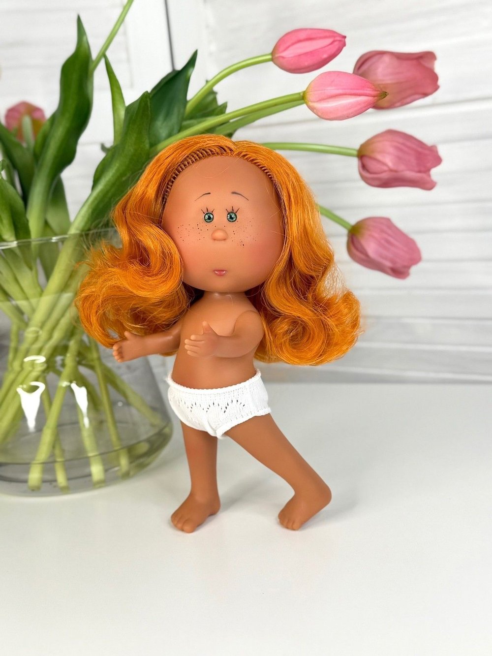 Кукла Nines виниловая 23см Little Mia Latina без одежды (3199WL5)