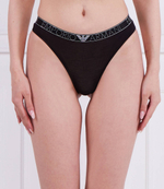 Трусики 2 пары LADIES KNITTED Emporio Armani - черный(163333 3R221)