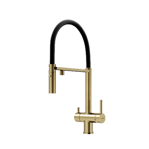 Смеситель для кухни Sancos Imola SC4010BGbh брашированное золото