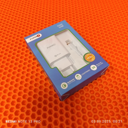 Зарядное устройство FUMIKO CH03 QC3.0 3А c Lightning белое