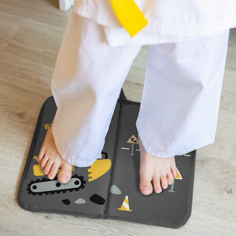 Коврик в садик 30х36 см, Экскаватор