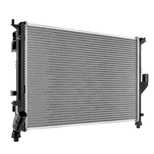 Радиатор основ. алюм. Renault Logan (08--)/Largus (12-) 1.4/1.6 8 MT с конд. (TRUCKMAN)