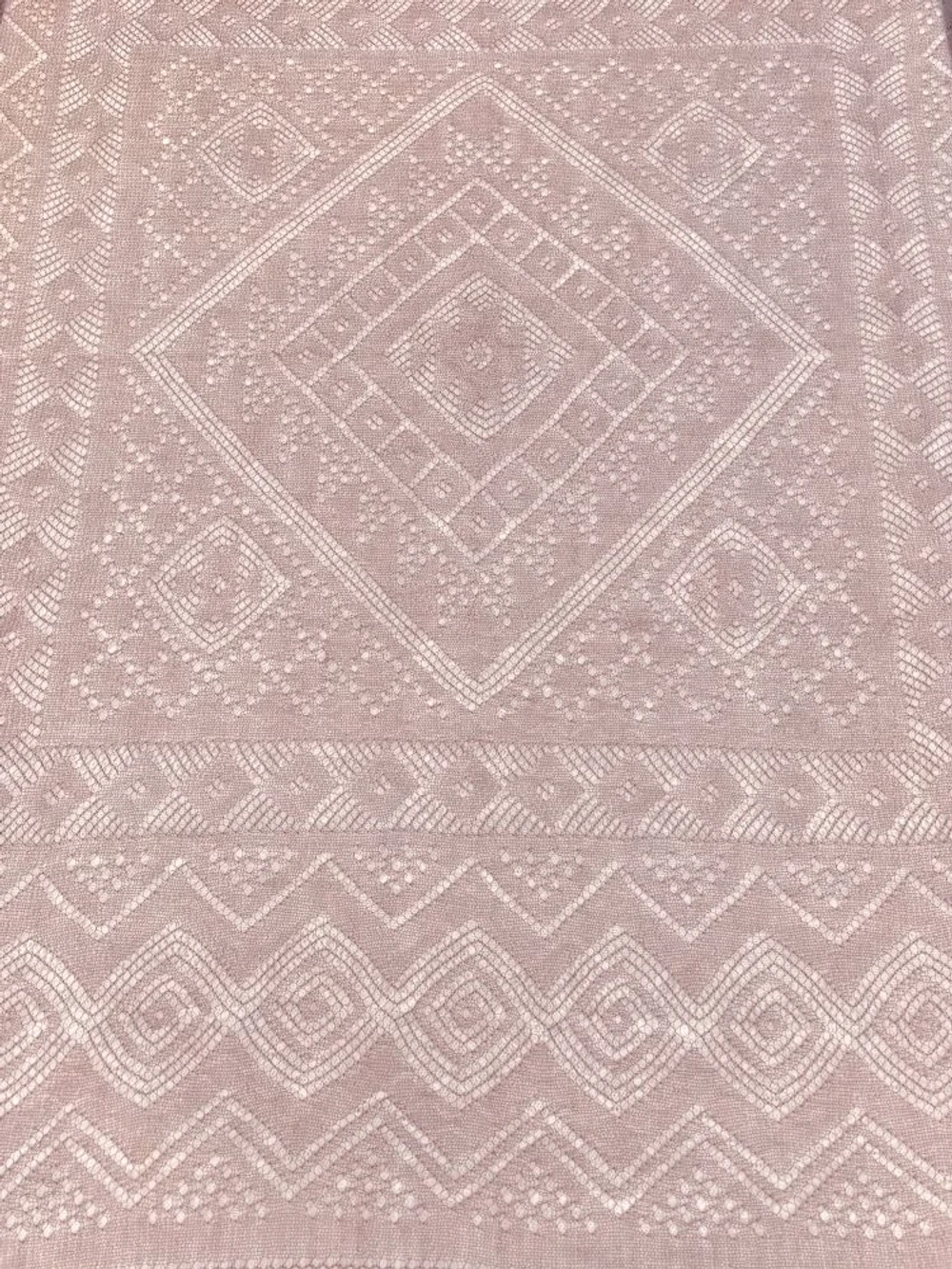 Оренбургский пуховый платок-паутинка А130-06 магнолия