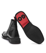 Кожаные высокие сапоги IKER HUGO - черный(50528795)