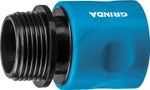 GRINDA TT-34E, 3/4″, с внешней резьбой, для шланга, быстросъемный соединитель, PROLine (8-426502)