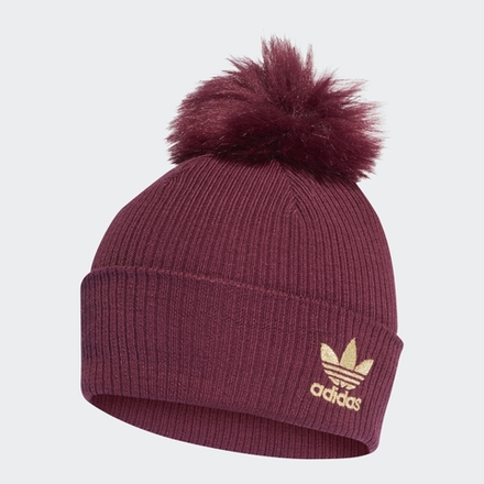 Шапка adidas Originals W FUR POM BEANI