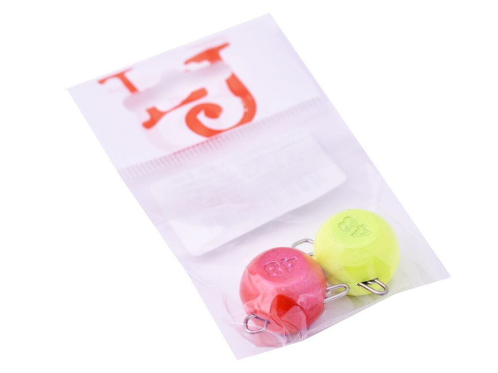Груз-головки разборные Lucky John BALL RGY MIX1 48.0г 2шт