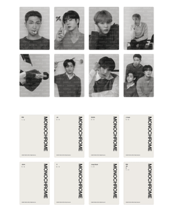 [разбор] Фотокарты BTS MONOCHROME