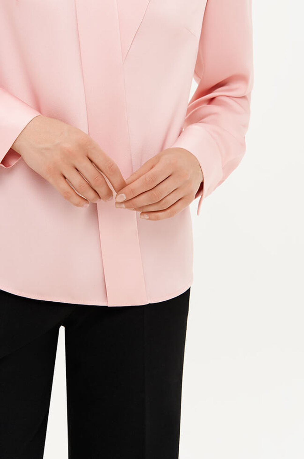 23354 Блузка женская (пепельно-розовый)