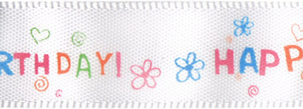 Лента атласная 12 мм с рисунком,цв.W2/001