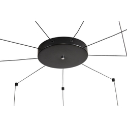 8400/27L LEDIO LN26 000 черный/белый, металл/акрил Люстра LED 27W 3000K 220V STICK