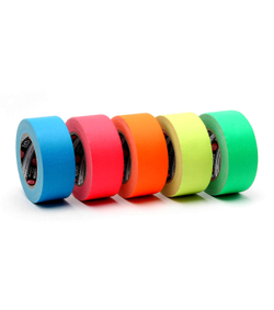 Профессиональный тейп 120mesh @trueGAFF 50мм/25м - Розовый Пинк (Светится в ультрафиолете) на тканевой основе  для киносъемок и сцен тип Gaffer Pro tape