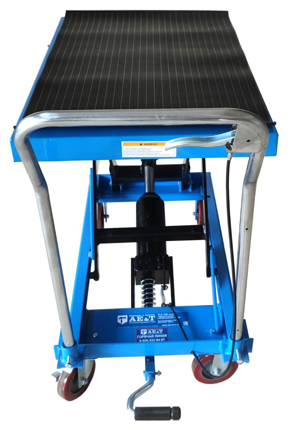 Тележка гидравлическая (подъемный стол) TLF-100 AE&T 1000кг