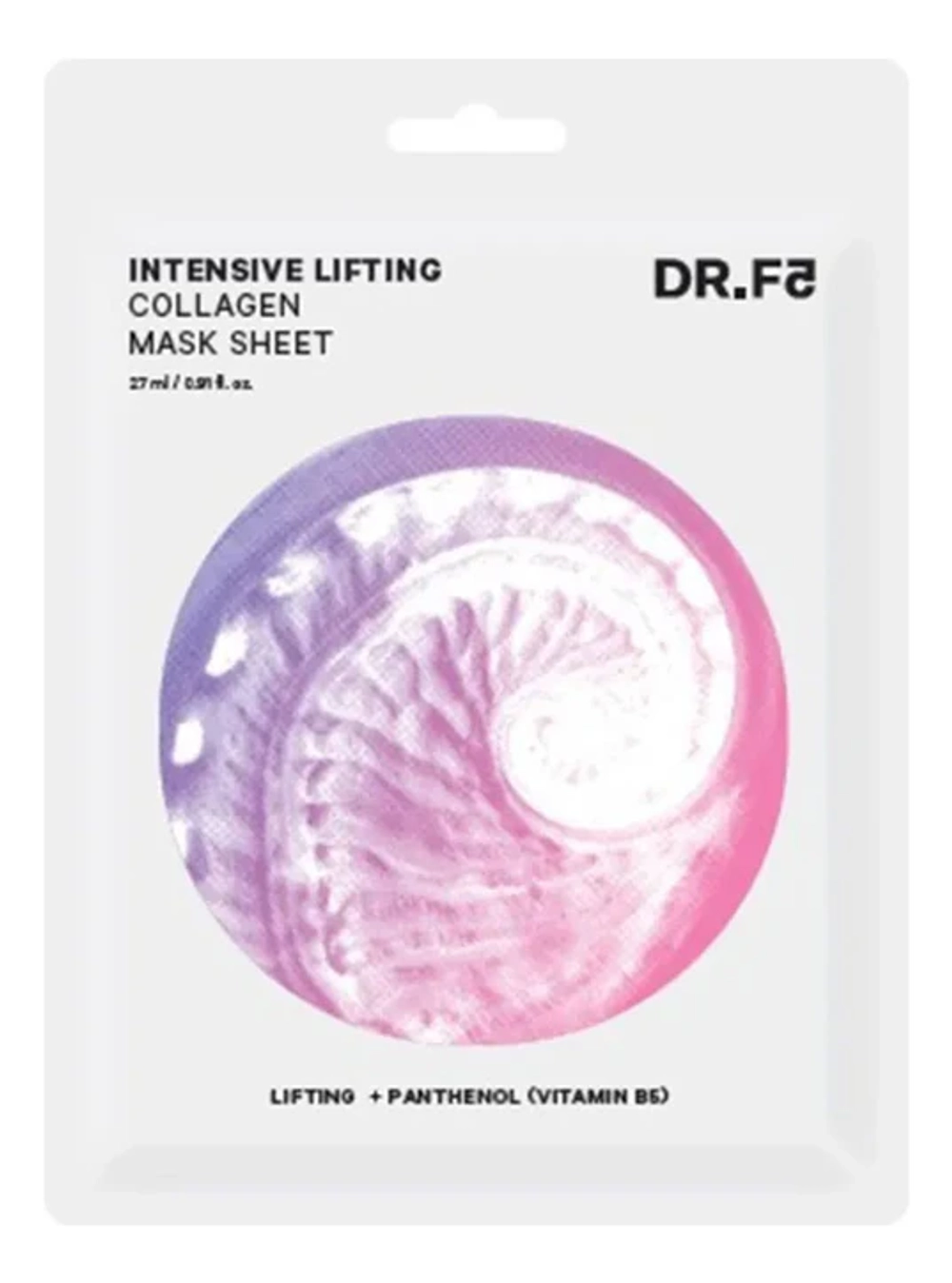 Тканевая маска с гидролизованным коллагеном DR.F5 Intensive Lifting Collagen Mask Sheet