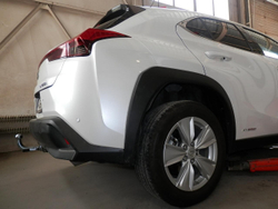 Фаркоп оцинкованный Galia L026C для LEXUS UX 200, UX 250H, SUV, 2018-(паспорт и сертификат в комплекте)(без электрики)