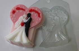 Форма пластиковая С Днем Свадьбы!