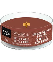 Копченый орех и клен, ароматическая свеча мини, WoodWick
