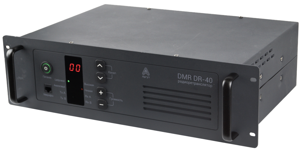 Аргут DR40D-DMR VHF Радиоретранслятор с дуплексером