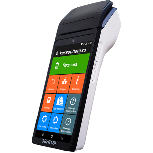 Эвотор 5 Стандарт ФН36 (на 36 месяцев) + 1D сканер