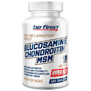 Be First Glucosamine + Chondroitin + MSM Hyper Flex (120 таб.) [M]