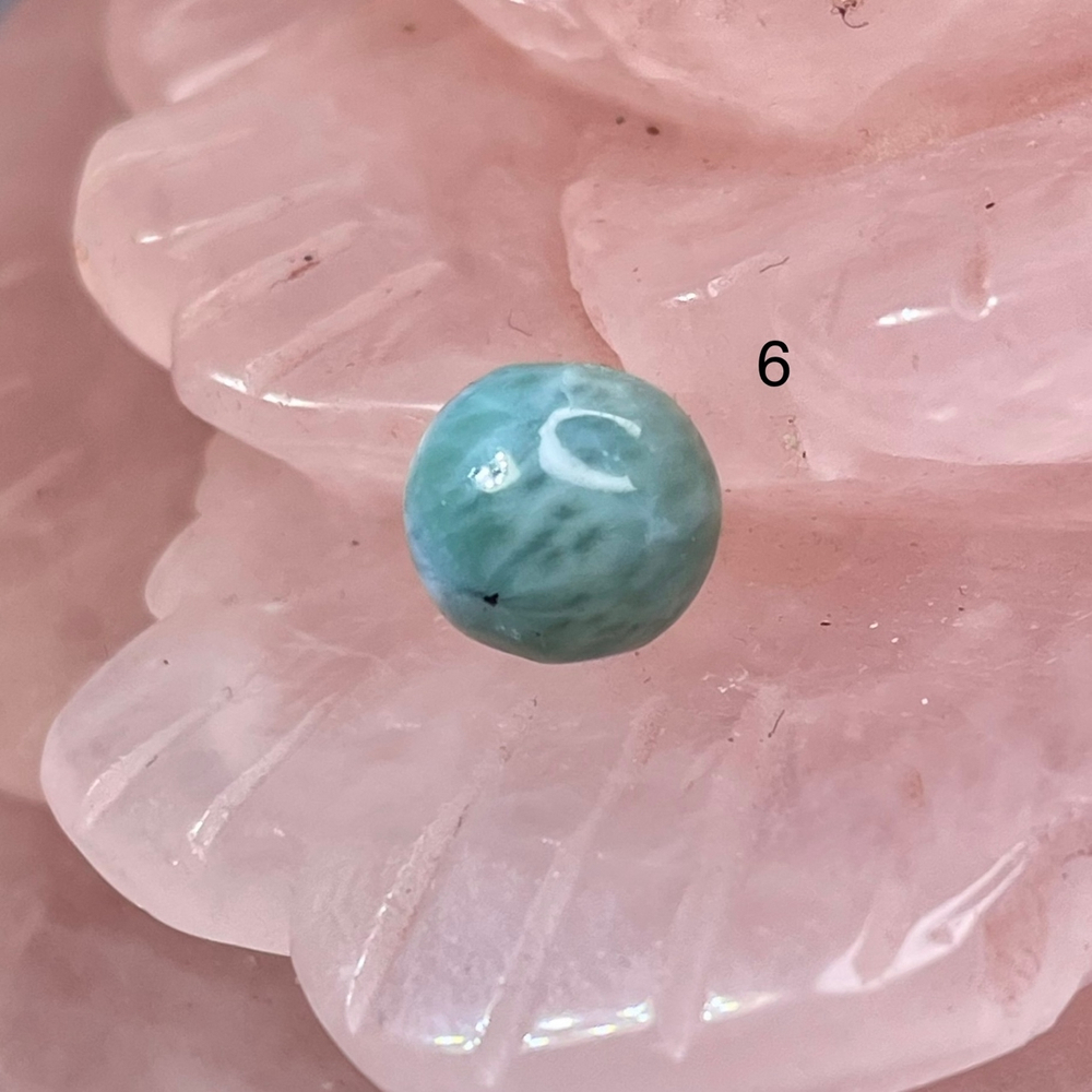 53151 Ларимар Бусина 8,2-8,4мм-58