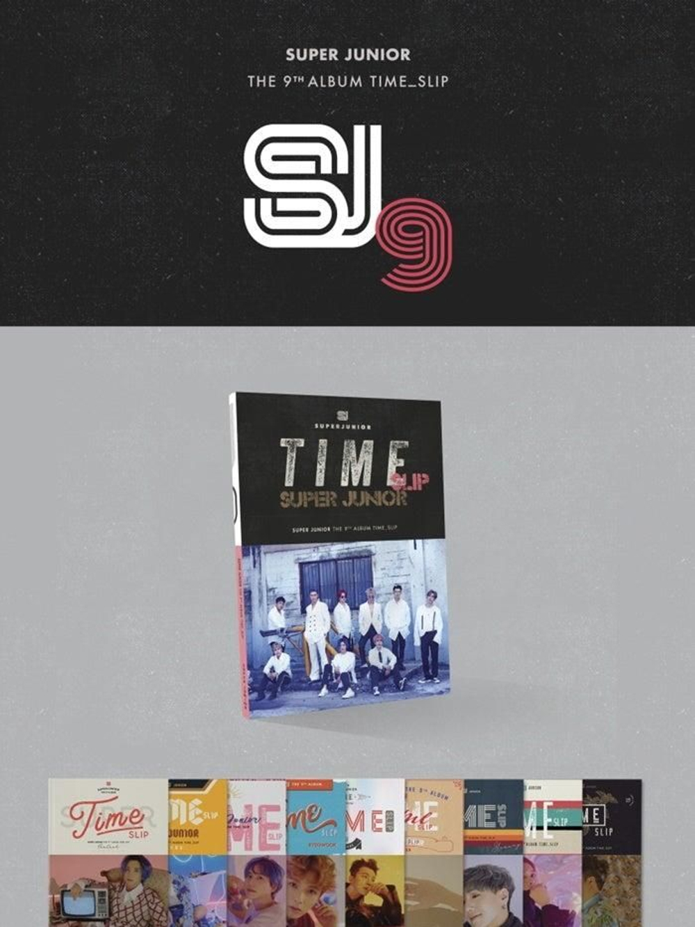 Альбом Super Junior - Time Slip 9th Album RANDOM