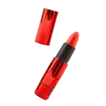 Красный вибратор 9см в виде помады ToyFa Black&Red 905011-9