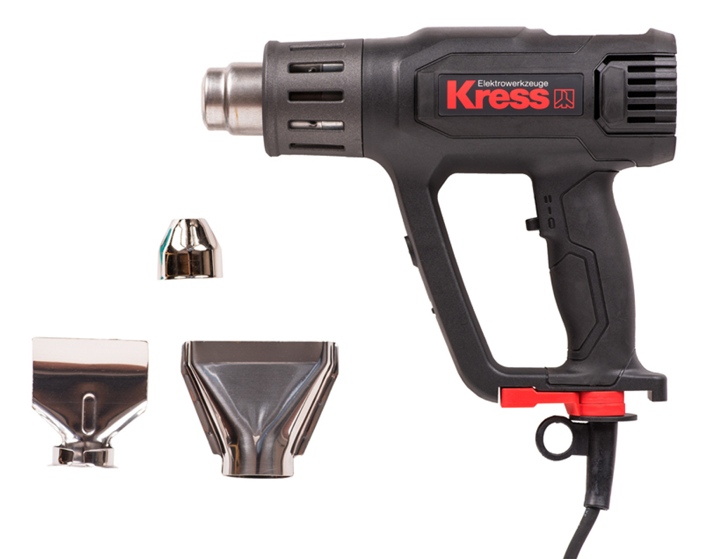 Фен KRESS KU041, 2000Вт с цифровым дисплеем, коробка