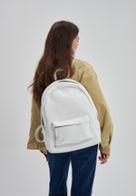 рюкзак закругленный белый L