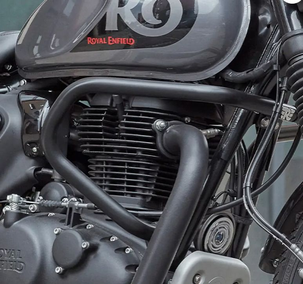 Дуга защитная Large Royal Enfield, черная – Hunter 350, KXA00129