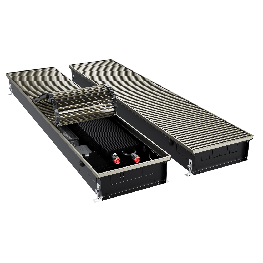 Конвектор внутрипольный Royal Thermo ATRIUM TURBO-110/300/1400-DG-U-LB