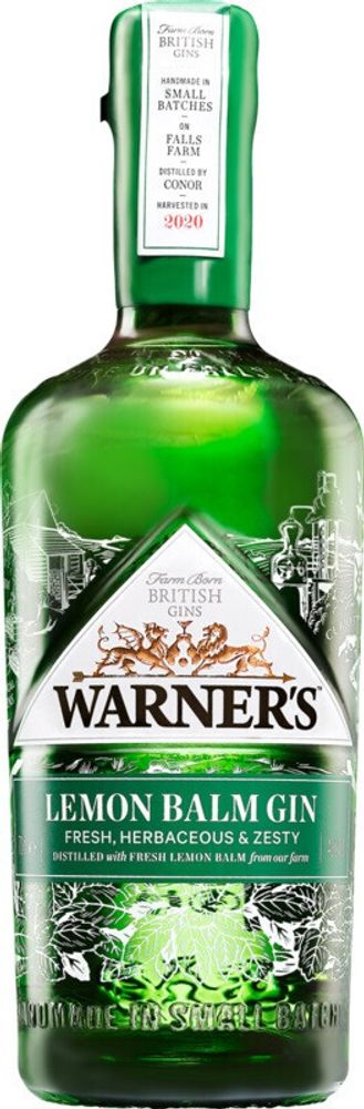 Джин Warner&#39;s Lemon Balm Gin, 0.7 л