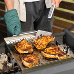 Набор приборов для барбекю, 5 шт, в алюминиевом кейсе, Camping Palisad