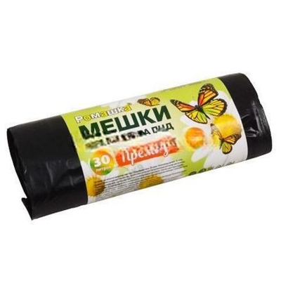 Мешок д/мусора ПНД 30 л (20 шт.) рулон "ПРЕМИУМ" (1/40 шт.) НМ302040-Э