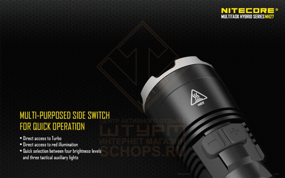 Фонарь Nitecore MH27 Kit