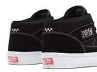 Кеды VANS Skate Half Cab Чёрно-белые вид 2