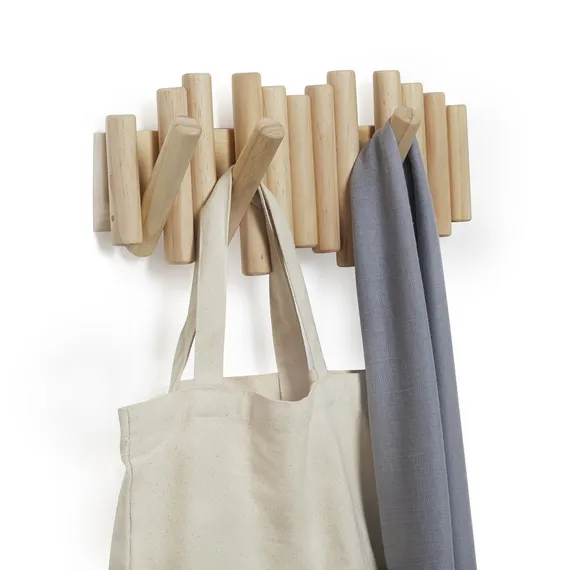 Вешалка настенная Picket светлое дерево