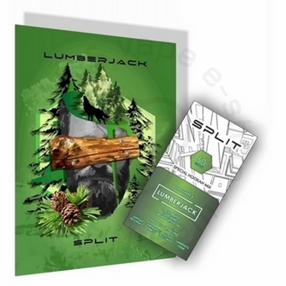 Кальянная смесь на основе чайного листа «SPLIT», вкус &quot;Lumberjack&quot;, 50г (М)